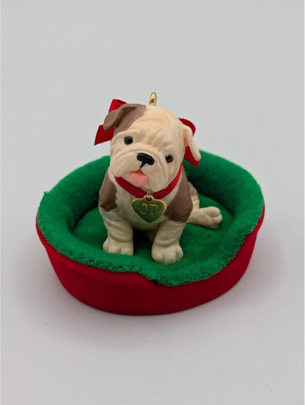 Hallmark Keepsake Puppy Love 2007, 17th in Puppy Love Series, Christmas Ornament